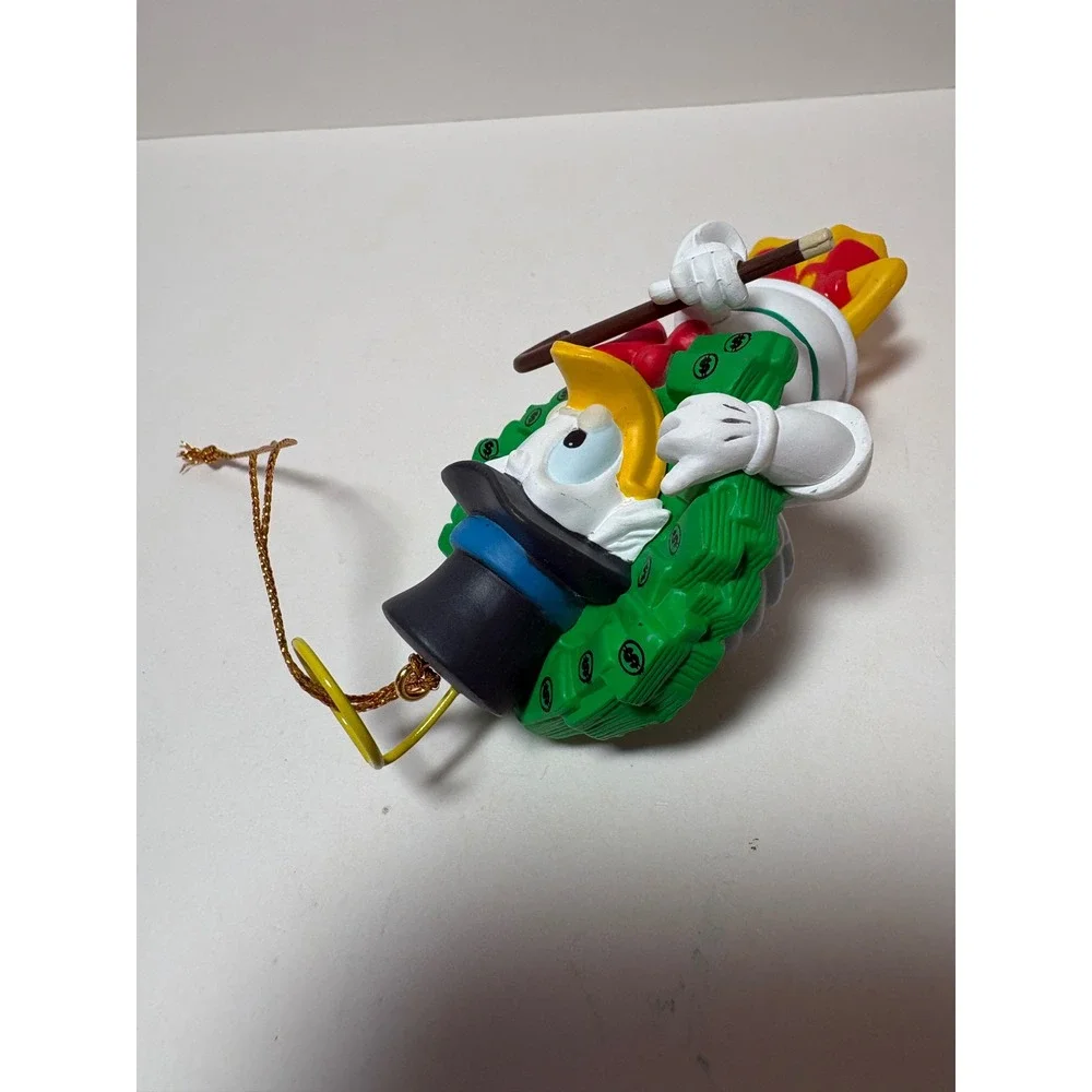 Disney Scrooge McDuck Money Wreath Christmas Ornament With Box DCA 005901